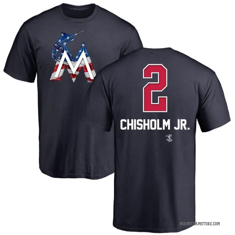 Jazz Chisholm Jr. T-Shirt | Authentic Miami Marlins Jazz Chisholm Jr. T ...